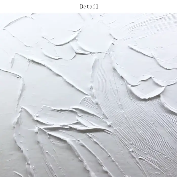 Peinture à l'huile peinte à la main