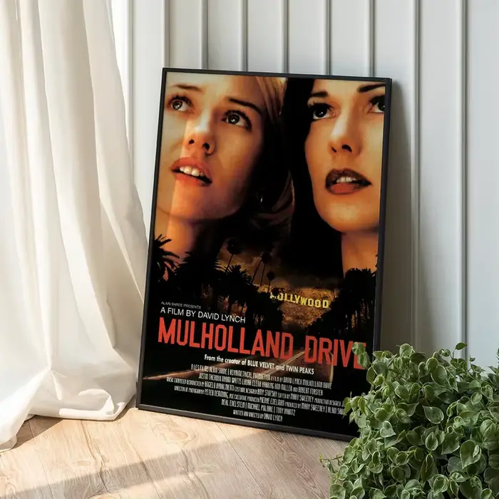 Affiche de film rétro classique Mulholland Drive