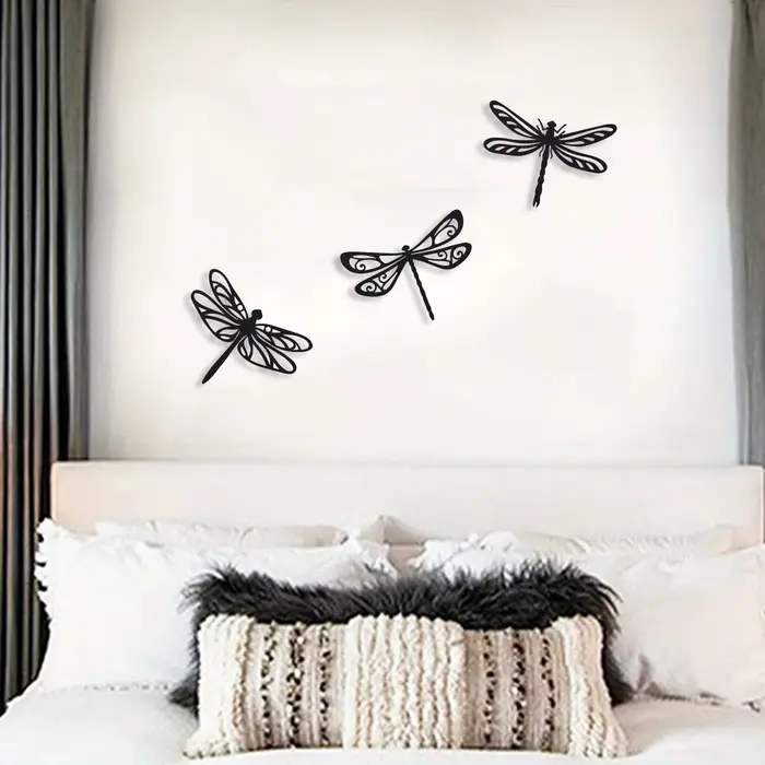 Décoration murale libellule