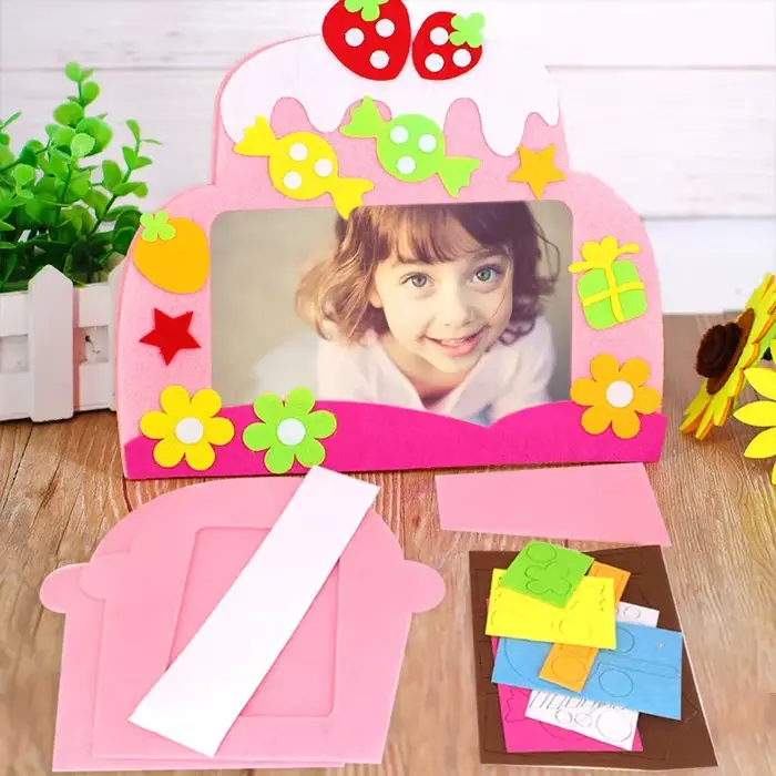 Cadre Photo 3D Non Tissé pour Enfant