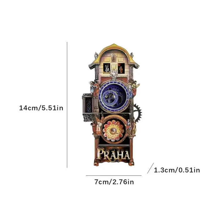 Horloge astronomique à engrenages mobiles