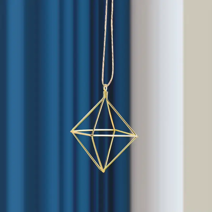 Fil D.lique Géométrique Or et Argent