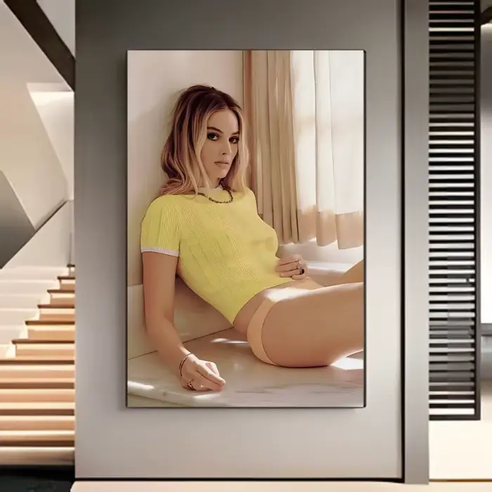 Affiche de la célèbre actrice Margot Robbie