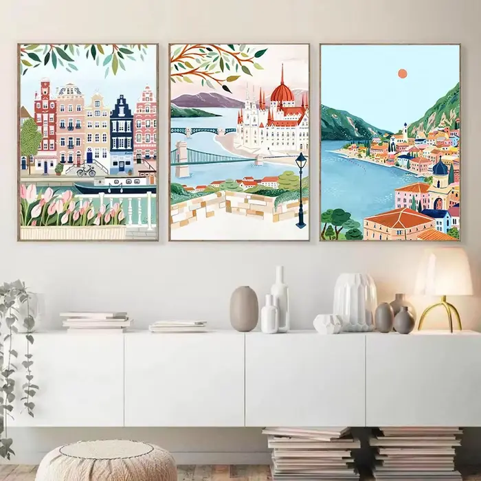 Affiche de Voyage dans le Monde