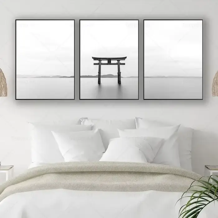 Torii Gate Toile Peinture Abstraite