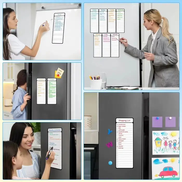 Tableau blanc magnétique multifonctionnel