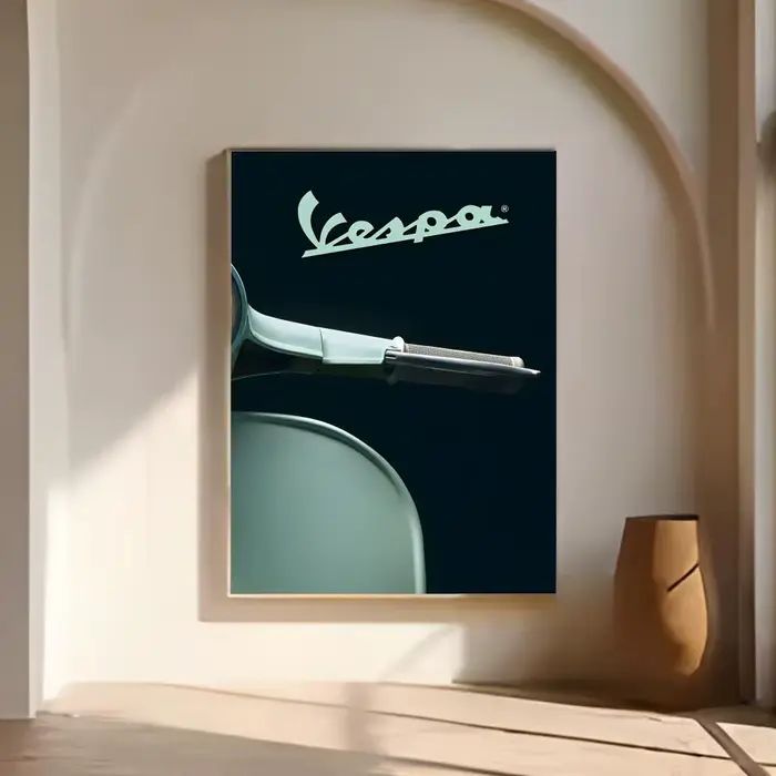 Affiche murale en toile de marque V-Vespa