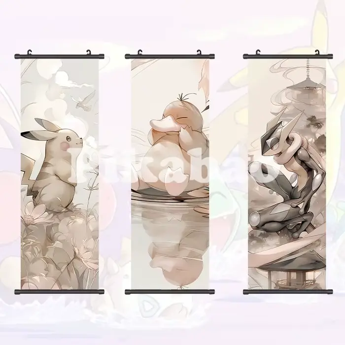 Affiche imprimée, art mural d'anime