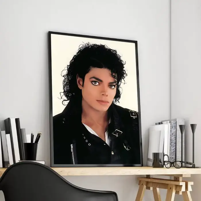 Affiche du chanteur M-Michael Jackson, impression de haute qualité, affiche murale imperméable, affi