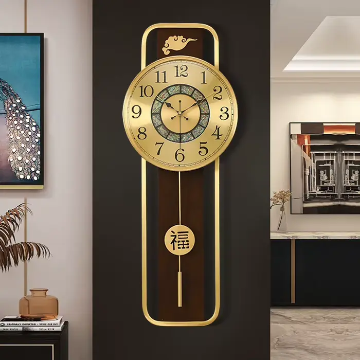 Horloge murale Design esthétique Simple suspendue