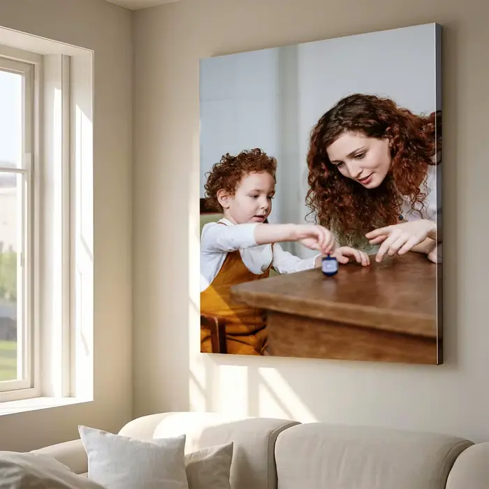 Photo personnalisée avec cadre ou affiche sans cadre