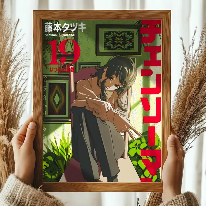 Affiche Fire Punch HD, autocollante, imperméable, pour la maison, le salon, la chambre à coucher, le