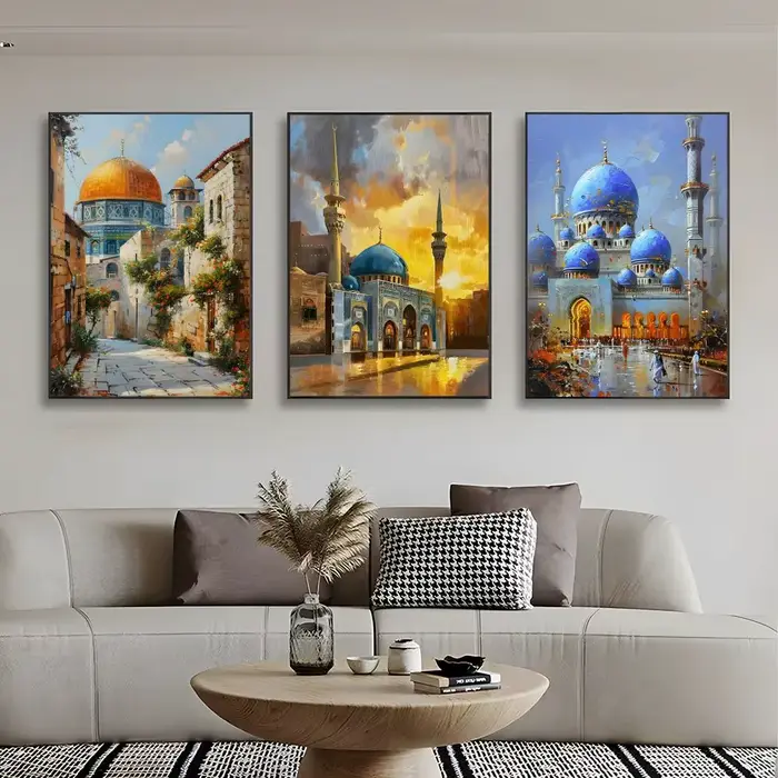 Affiche murale de la mosquée Nabawi