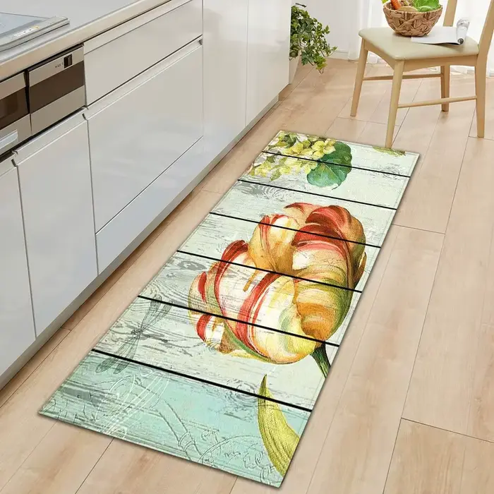Motif de peinture murale en bois