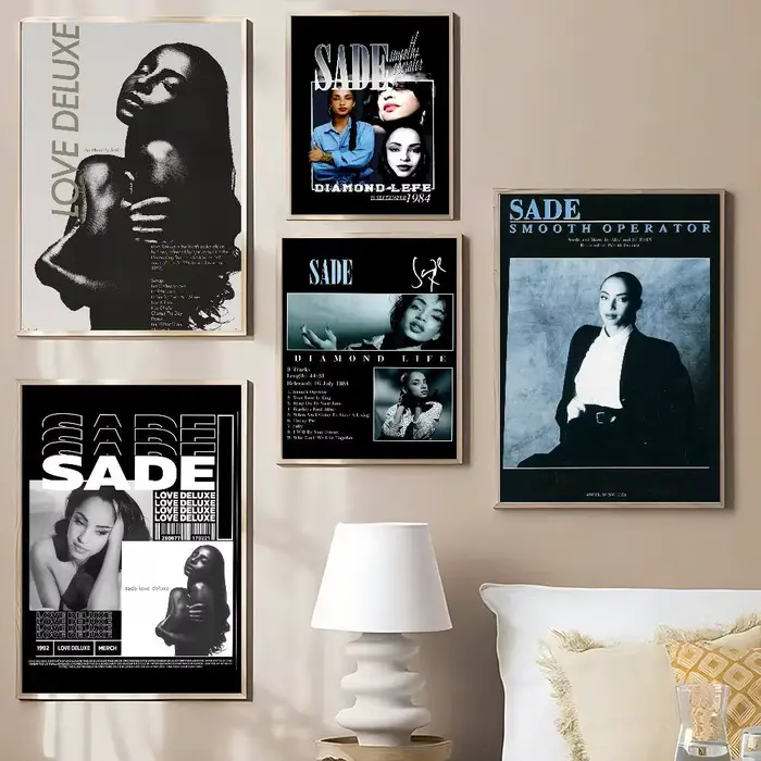 Affiches collantes de film Singer Sade