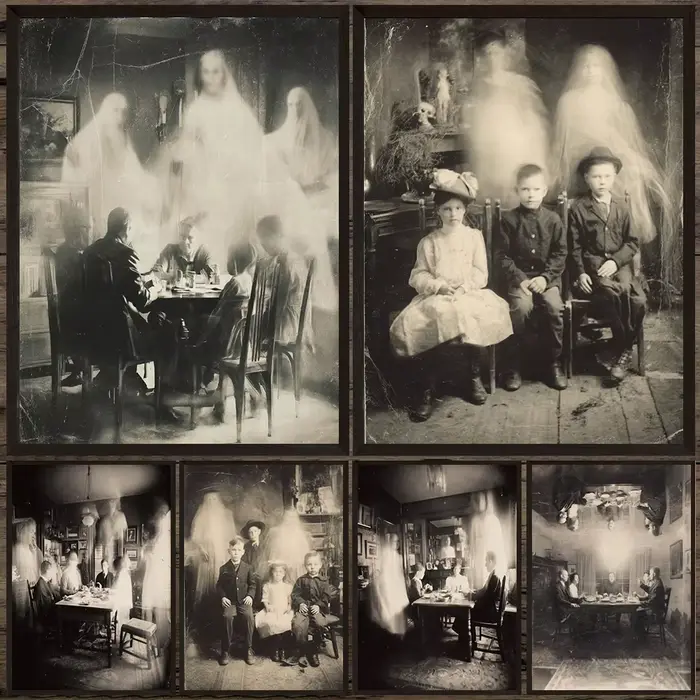 Fantôme au Table de dîner