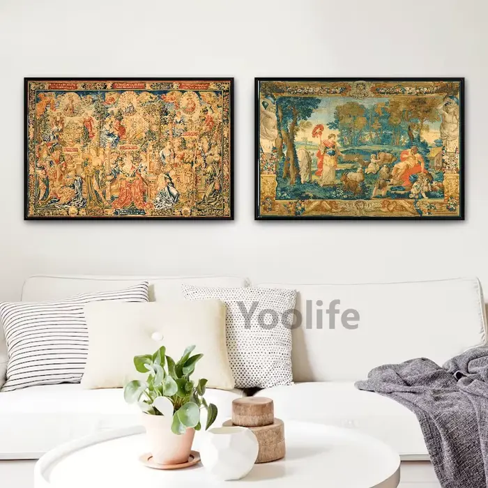 Tapisserie de style médiéval Renaissance