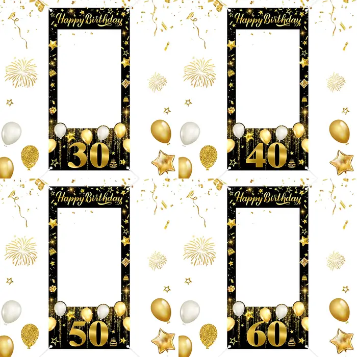Cadre photo et accessoires de photomaton pour anniversaires 30