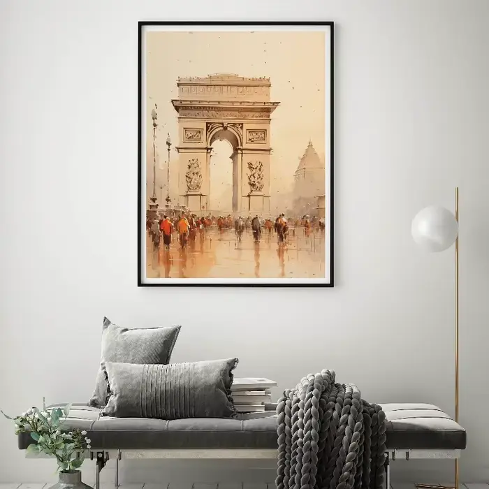 Toile imprimée de paysage urbain européen