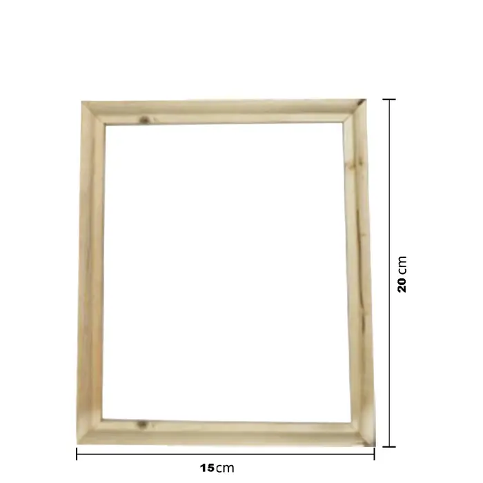 Cadre de peinture à l'huile sur toile pour bricolage, cadre en bois naturel, affiche d'art, peinture