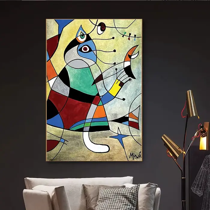 Impression sur toile Joan Miró
