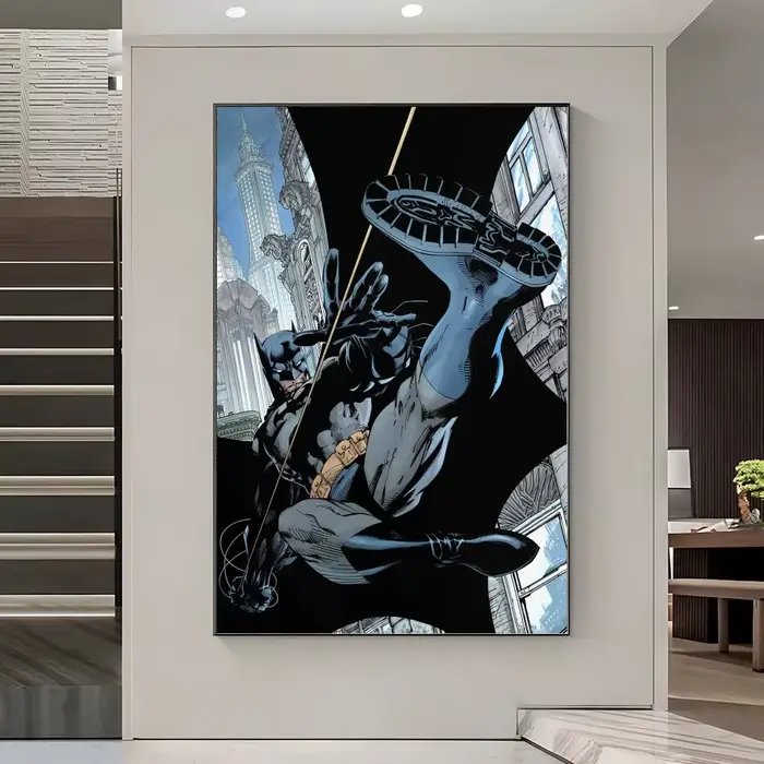 Affiche artistique et élégante de Cool Anime B-BatManES