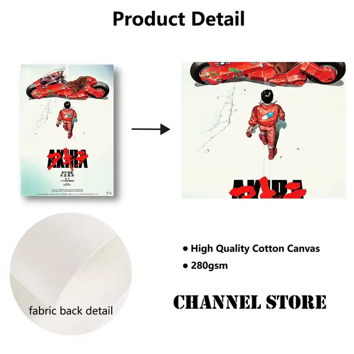 Akira – affiche murale de jeu