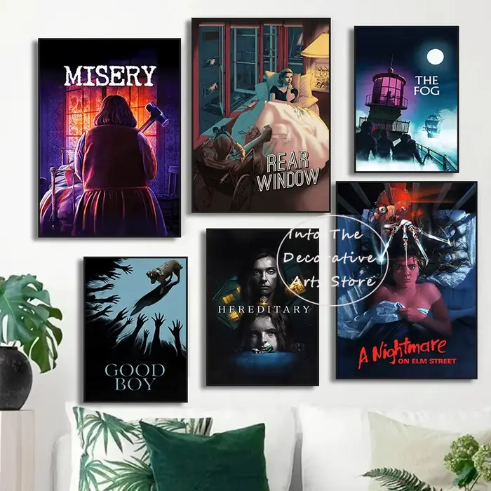 Casablanca – affiches rétro avec personnage de film classique des années 80
