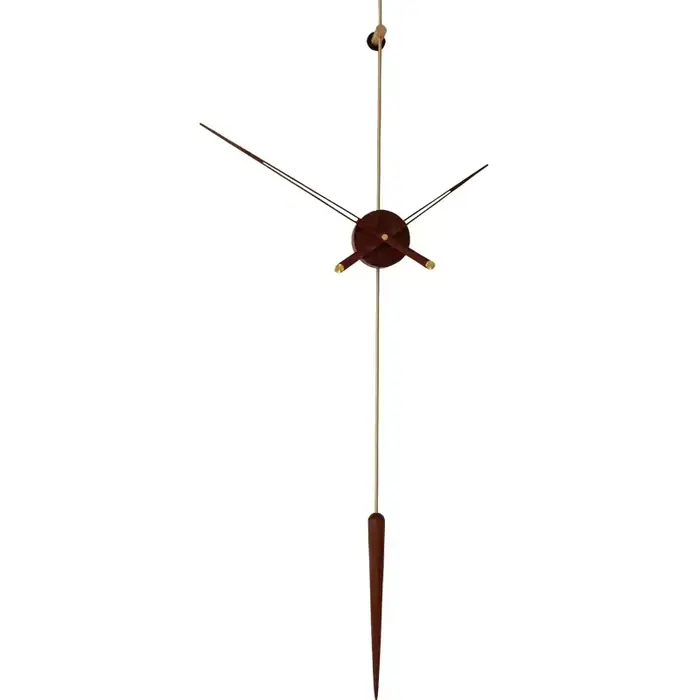 Grande horloge murale moderne pour salon, horloges en bois d'Espagne, montres individuelles d'art, o