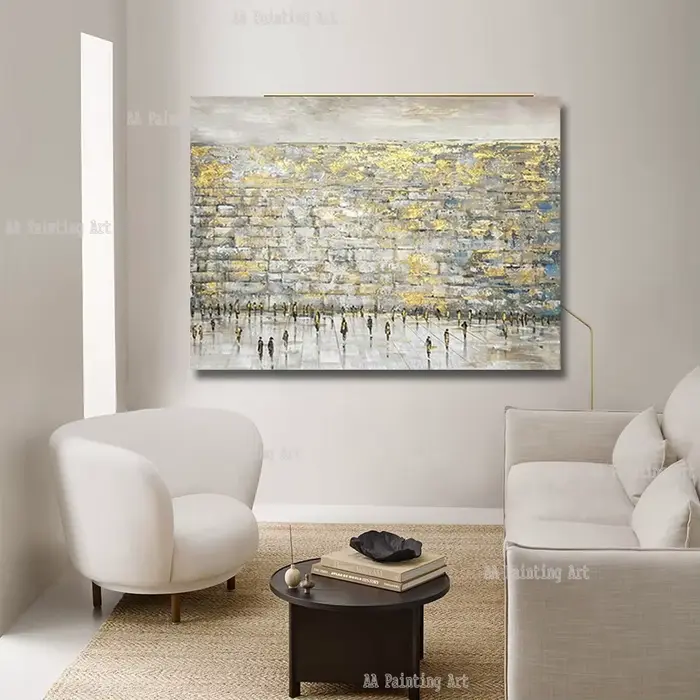 Grande toile d'art de luxe