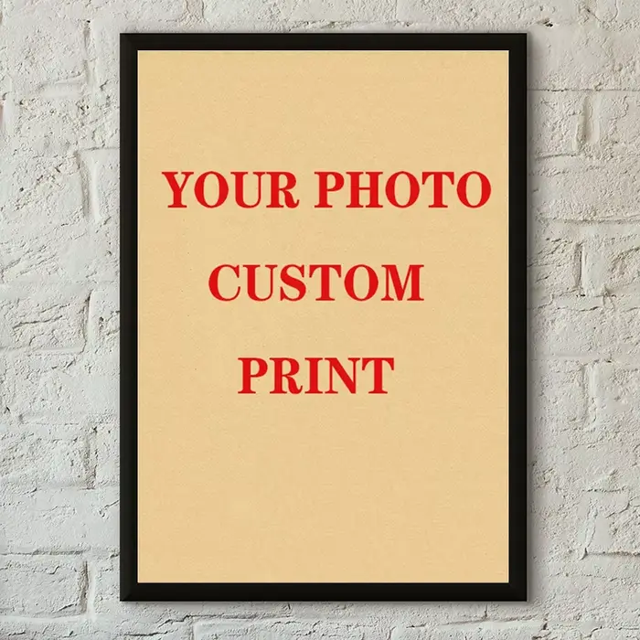 Affiche personnalisée personnalisée avec votre image
