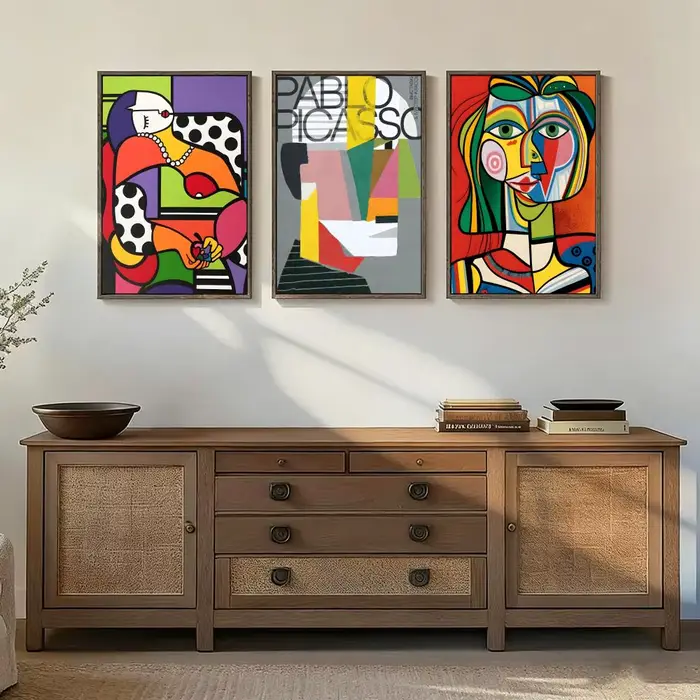 Affiche d'art murale P-Pablo R-Ruiz P-Picasso