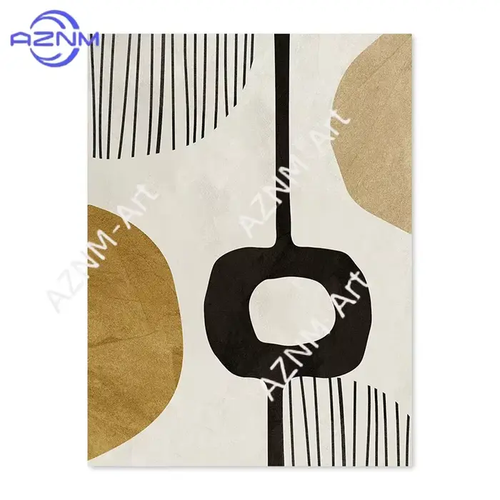 Lot de 1/3 tableaux triptyques minimalistes