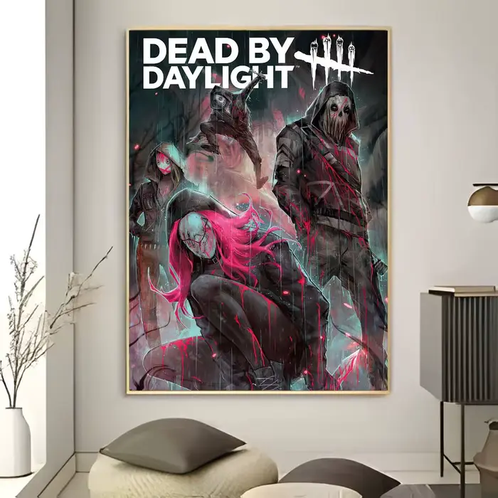 Affiche d'horreur de jeu D-Dead By D-Daylight