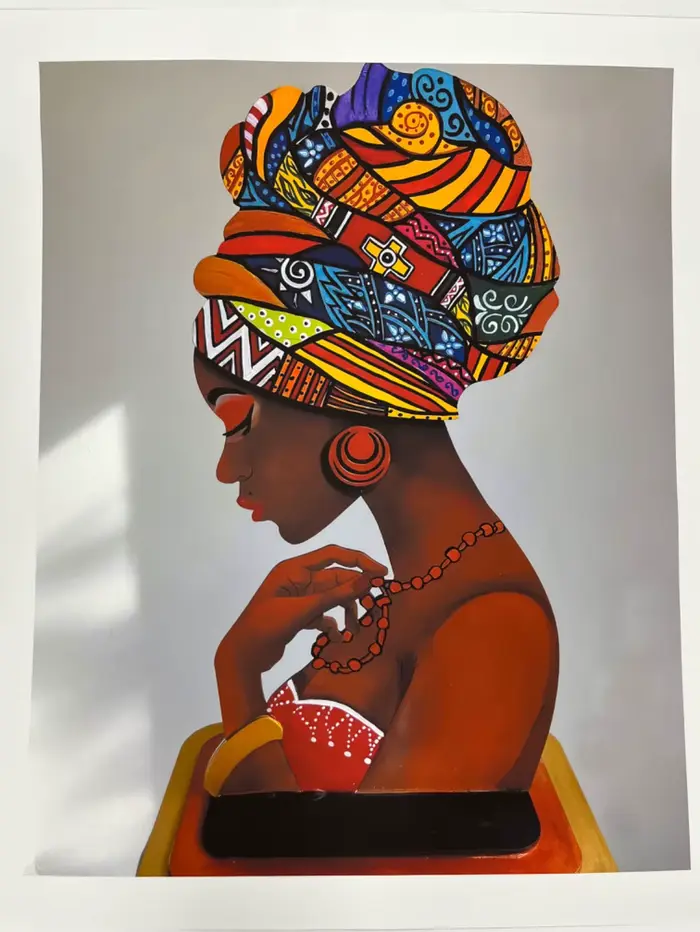 Toile de peinture de figurines abstraites