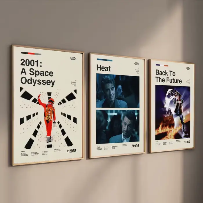 Affiches d'art de films classiques