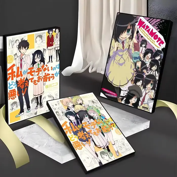 Affiche autocollante Anime w-watamote kuroki Tomoko