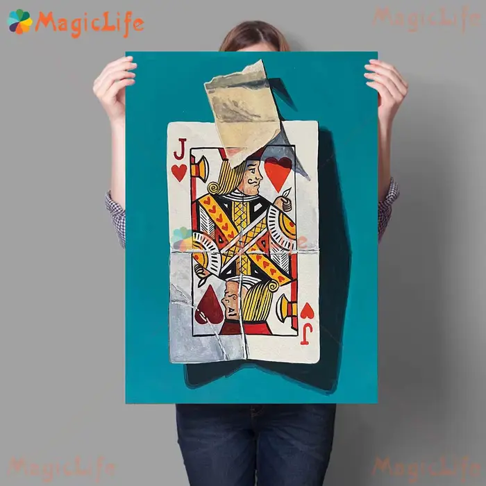 Poker Joker cartes à jouer reine roi Casino imprime images murales pour salon décor affiche mur Art toile peinture sans cadre