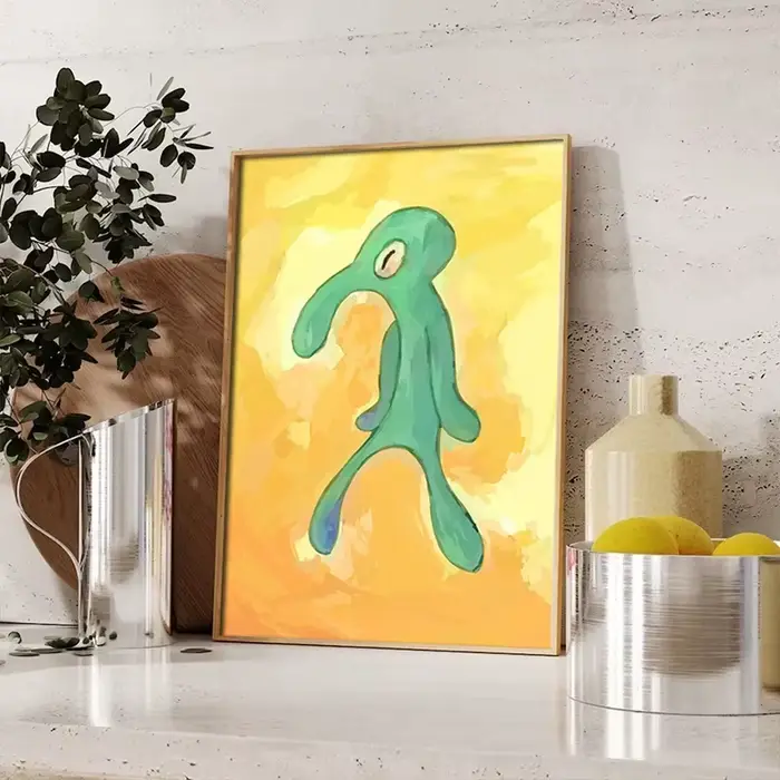 Affiche d'art de galerie nordique audacieuse et de brash
