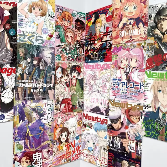 30 affiches d'anime mixtes, impression HD, art mural 2D pour la décoration des chambres d'étudiants, autocollants