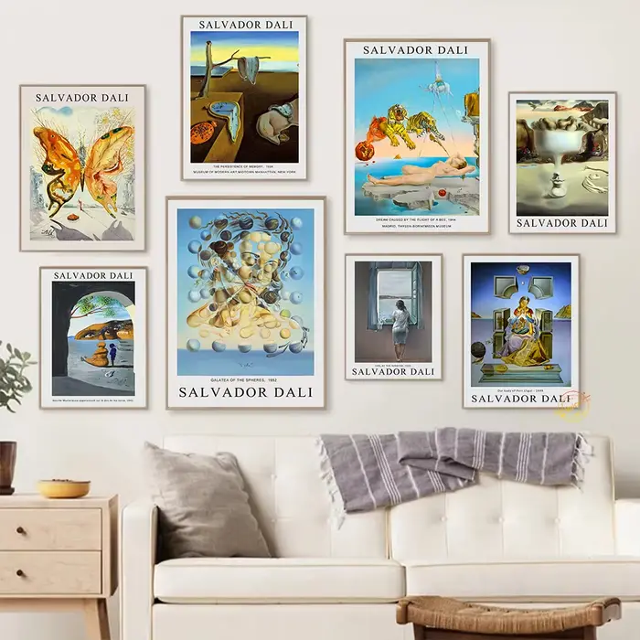 Affiche surréalisme de Salvador Dali