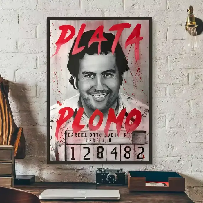 Pablo Escobar personnage légende rétro Vintage affiche Art mur maison salon chambre Bar décor esthétique toile peinture salle