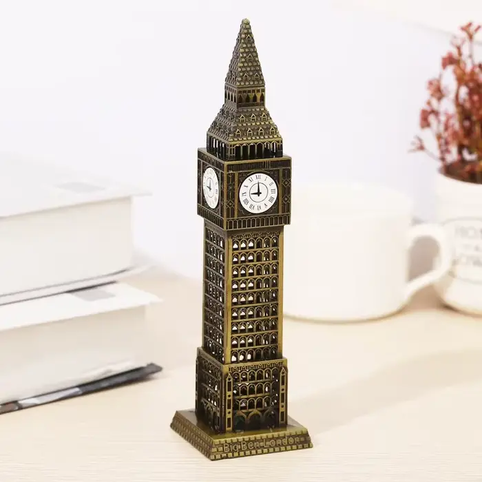 Modèle du Big Ben, monument emblématique mondial