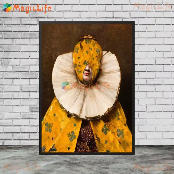 Affiches de Portrait Vintage de l'homme de la Renaissance