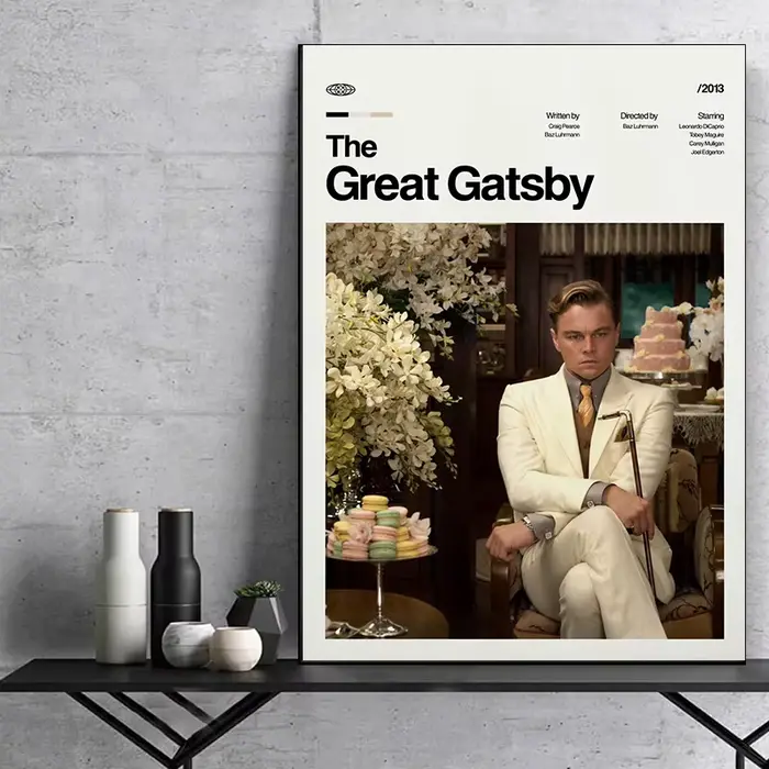 Collection d'affiches de films et de séries TV modernes