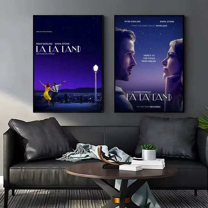 L-La La L-Land affiche HD Art collant mur étanche maison salon chambre Bar décoration esthétique