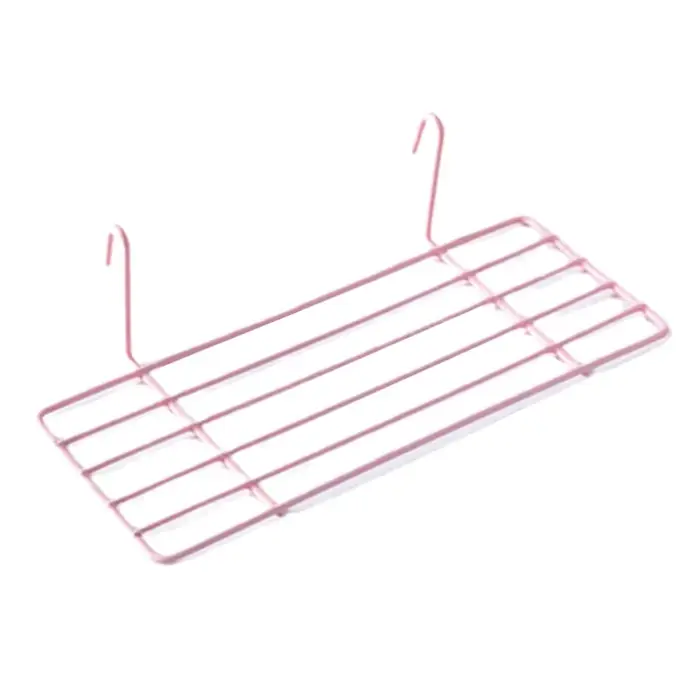 Grille Photo Mur Accessoires Panier Suspendu Décoration Murale En Fer Forgé pour Étagère Créative Organisateur avec Crochets