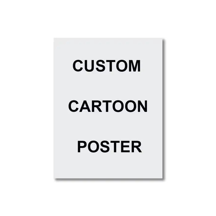 Portrait de style dessin animé personnalisé de la photo Cadeau de Noël de dessin animé personnalisé 