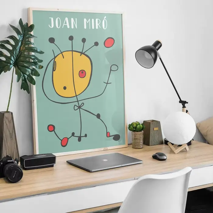 Affiches vintage d'art abstrait Joan Miró, impression sur toile, décoration murale pour la maison, l