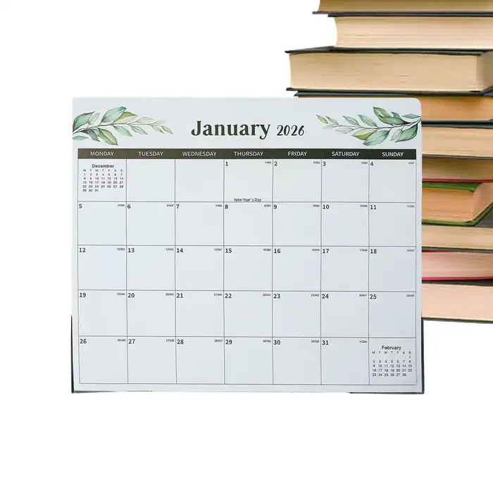 Calendrier magnétique pour réfrigérateur